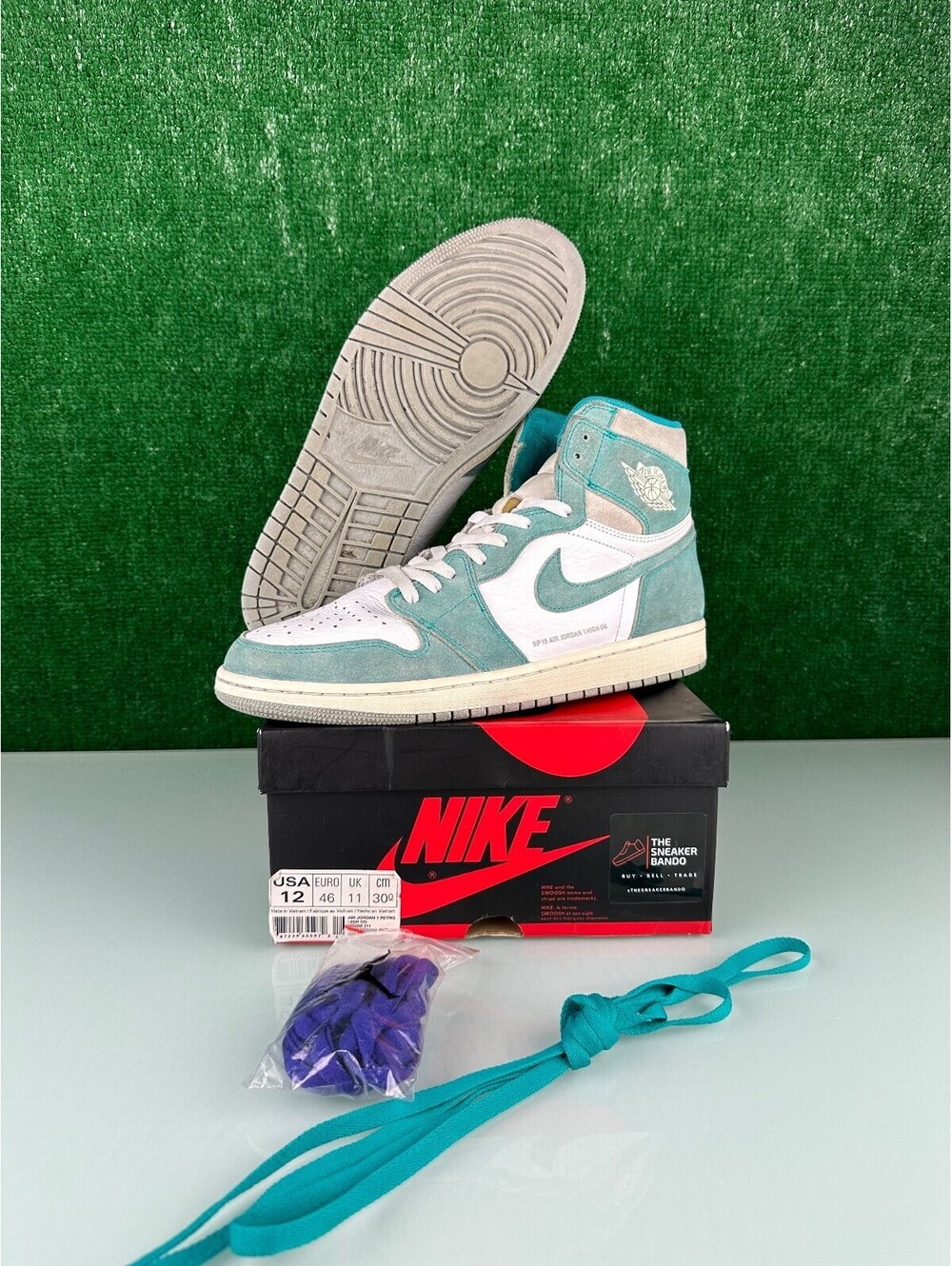 Size 12 - Jordan 1 Retro OG High Turbo Green